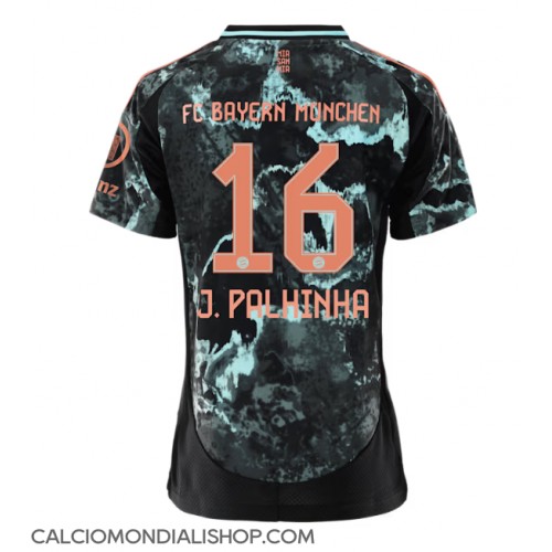 Maglie da calcio Bayern Munich Joao Palhinha #16 Seconda Maglia Femminile 2024-25 Manica Corta